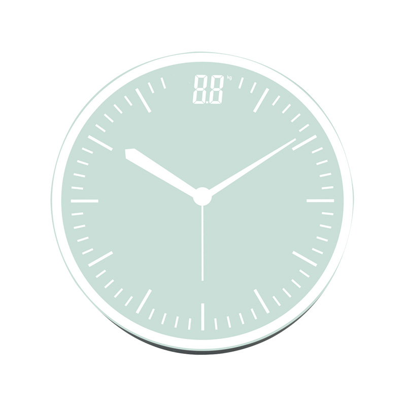 TM-909 rund glassklokke Smart vektvekt